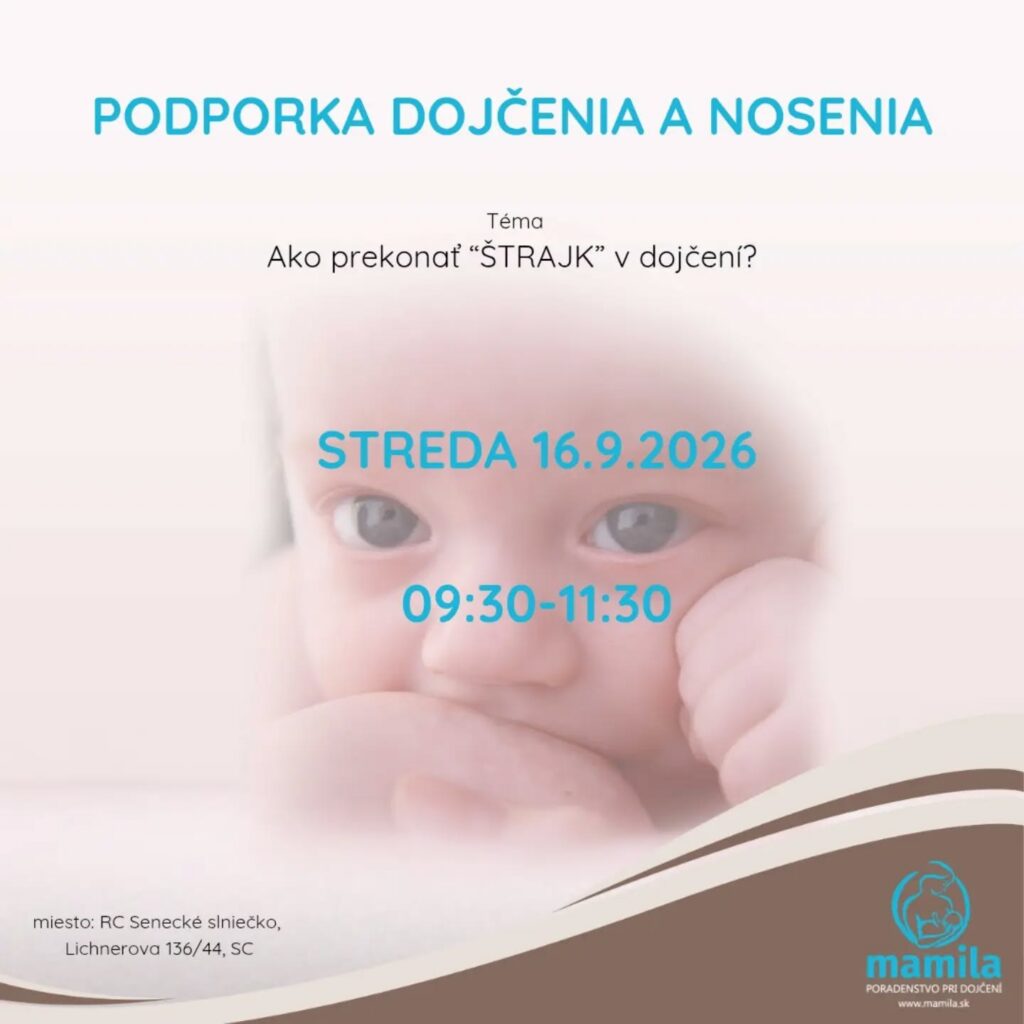 Podpora nosenia a dojčenia