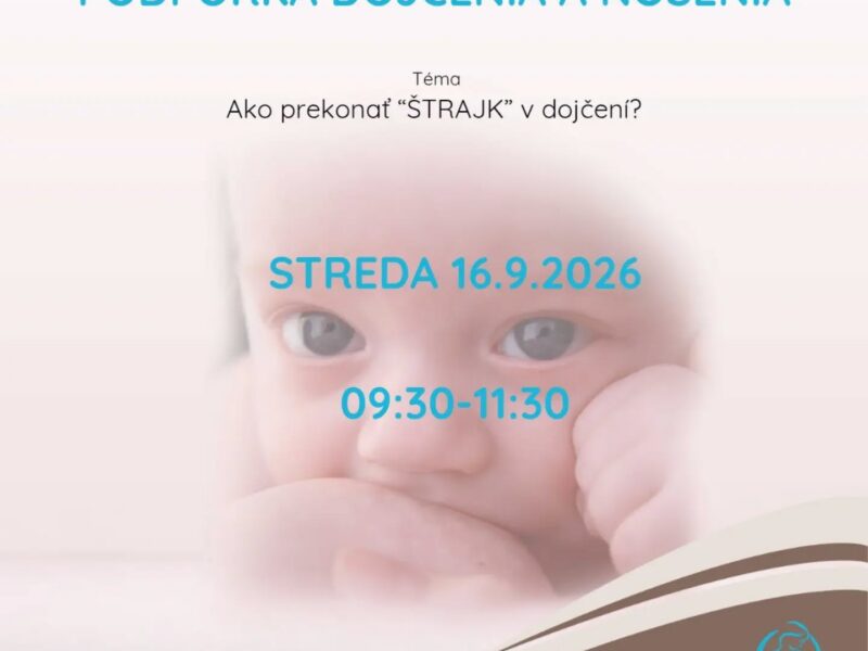 Podpora nosenia a dojčenia